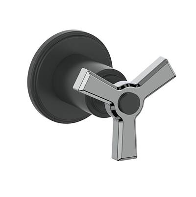 Vogt TM.Z3.01.CB- Zehn Trim for 3/4' Thermostatic Volume Control Valve Chrome Matte Black