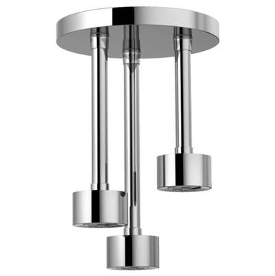 Brizo 81335-PC- Ceiling Mount Pendant Raincan Showerhead | FaucetExpress.ca