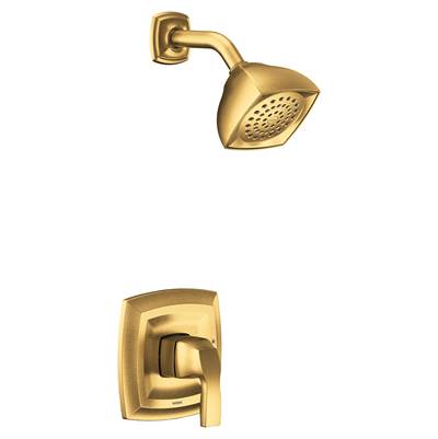 Moen UT2692EPBG- Voss M-Core 2-Series Eco Performance 1-Handle Shower Trim Kit In Brushed Gold (Valve Sold Separately)