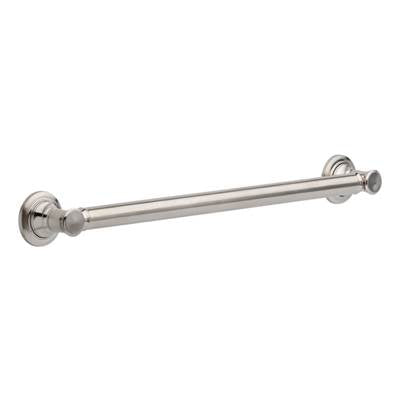 Delta 41624-SS- Traditional 24'' Decorative Grab Bar - Ss | FaucetExpress.ca