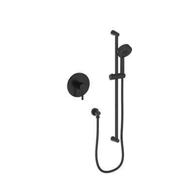 Vogt SET.OR.110.100.MB- 1-Way Pressure Balanced Set - Handheld Matte Black