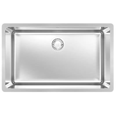 Zomodo ZLC140U- Zeffiro, Laundry Sink, Super Single Sink - Undermount/Inset, 16ga, R25 - FaucetExpress.ca