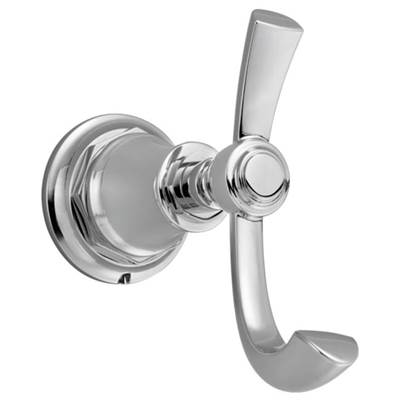 Brizo 693561-PC- Double Robe Hook | FaucetExpress.ca