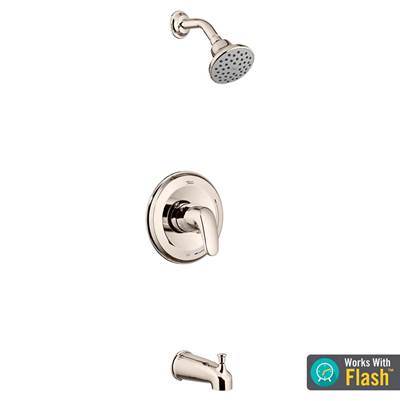 American Standard TU075508.002- Colony Pro 1.75 Gpm/6.6 L/Min Tub And Shower Trim Kit With Water-Saving Showerhead, Double Ceramic Pressure Balance Cartridge With Lever Handle