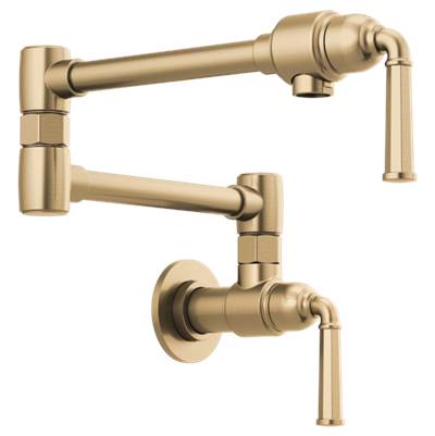 Brizo 62874LF-GL- Wall Mount Pot Filler | FaucetExpress.ca