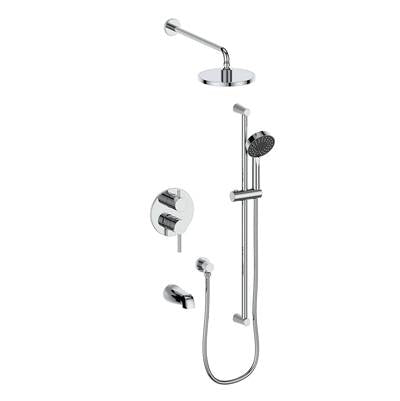 Vogt TM.OR.310.310.CC- Worgl Trim for 3-Way Pressure Balanced Shower Set Chrome