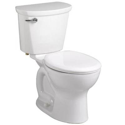 American Standard 215DA154.020- Cadet Pro Rf 12'' R L/Seat Lined Wht