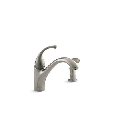 Kohler 10416-BN- Forté® 2-hole kitchen sink faucet with 9-1/16'' spout, matching finish sidespray | FaucetExpress.ca