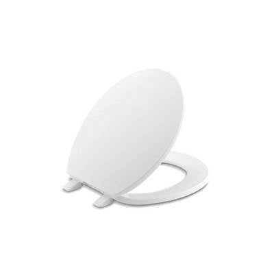 Kohler 4775-0- Brevia Quick-Release round-front toilet seat | FaucetExpress.ca