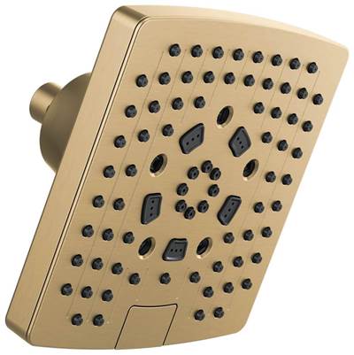 Brizo 87406-GL-2.5- Square Multifunction Showerhead - 2.5