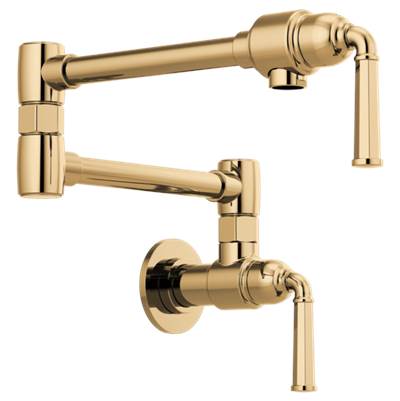 Brizo 62874LF-PG- Wall Mount Pot Filler | FaucetExpress.ca