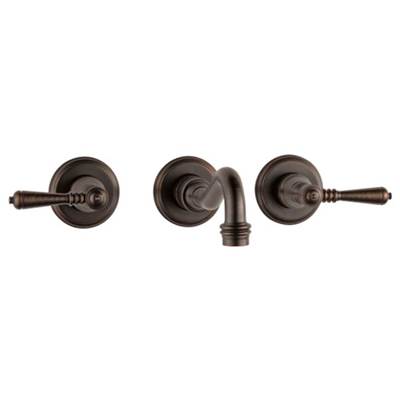 Brizo 65836LF-RB- Tresa Wall Mount Lav Faucet 7.5'' Spout | FaucetExpress.ca