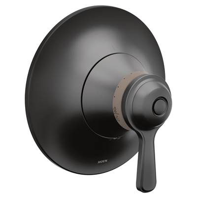 Moen TS44401BL- Colinet Traditional ExactTemp Thermostatic Valve Trim Kit, Valve Required, in Matte Black