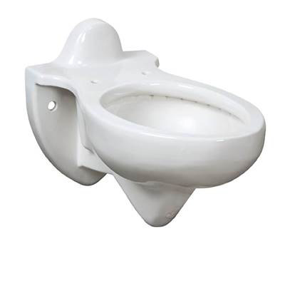 American Standard 3445L101.020- Rapidway„¢ 1.6 Gpf/6.0 Lpf Back Spud Elongated Wall-Hung Bowl