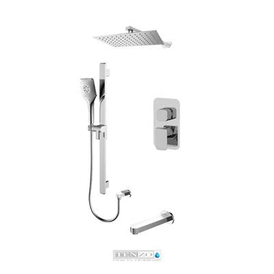 Tenzo QUPB33-501115- Quantum T-Box Kit 3 Functions Pres Bal - FaucetExpress.ca
