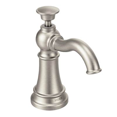 Moen S3945SRS- Traditional Soap Dispenser in Spot Resist Stainless