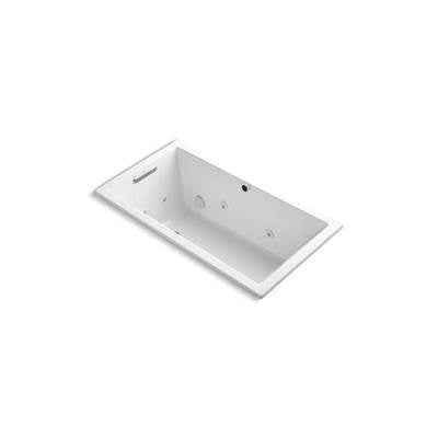 Kohler 1168-JH-0- Underscore® Rectangle 60'' x 32'' heated whirlpool bath with reversible drain | FaucetExpress.ca