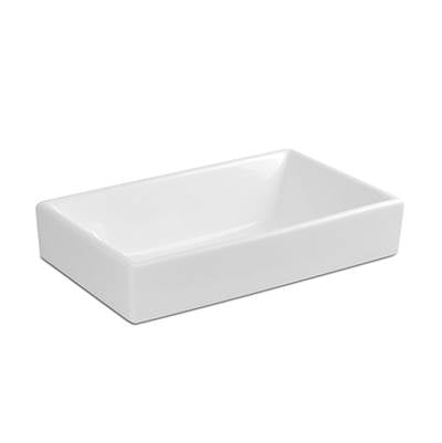 Icera L-2640.01- Karo Vessel Lavatory White | FaucetExpress.ca