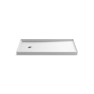 Kohler 8643-0- Rely® 60'' x 30'' Single-threshold shower base with left-hand drain | FaucetExpress.ca
