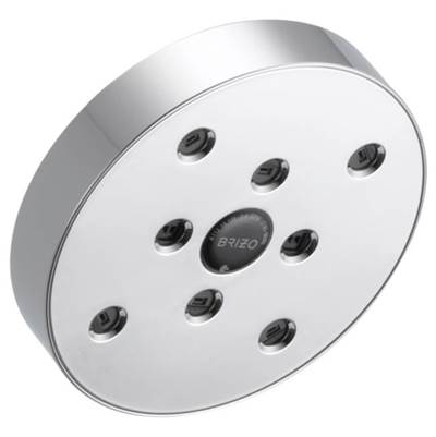 Brizo 87375-PC- Raincan Showerhead With H2Okinetic Technology | FaucetExpress.ca