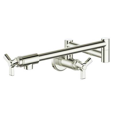 Vogt KF.ZN.1300.PN- Zehn Pot Filler Polished Nickel