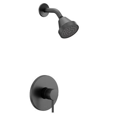 Moen UT2192EPBL- Align M-Core 2-Series Eco Performance 1-Handle Shower Trim Kit In Matte Black (Valve Sold Separately)