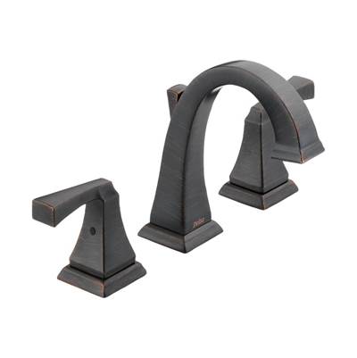 Delta 3551LF-RB- Delta Dryden: Two Handle Widespread Lavatory Faucet | FaucetExpress.ca