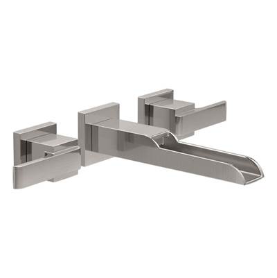 Delta T3568LF-SSWL- Delta Ara 2H Wm Lav Faucet - Channel Spout | FaucetExpress.ca