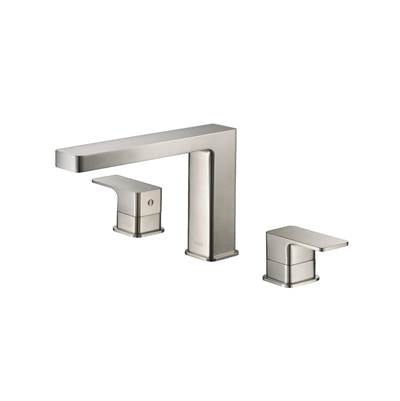 Isenberg 196.2410BN- 3 Hole Deck Mount Roman Tub Faucet | FaucetExpress.ca