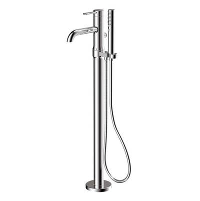 ALT ALT74078701- Circo Floormount Tub Filler W/Handshower - FaucetExpress.ca