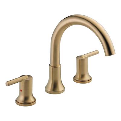 Delta T2759-CZ- 3-Hole Roman Tub Trim | FaucetExpress.ca