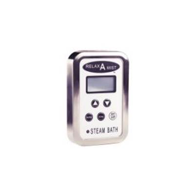 Relax A Mist FG440800BN- Time & Temperature Control - Brushed Nickel Finish (remote control included)