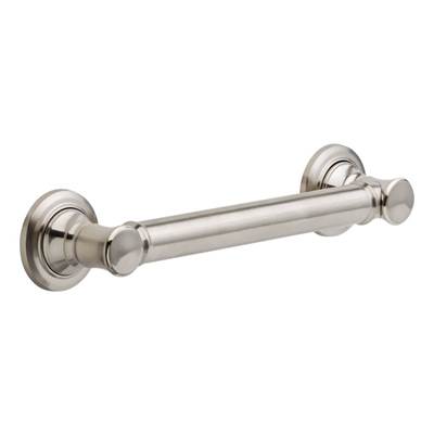 Delta 41612-SS- Traditional 12'' Decorative Grab Bar - Ss | FaucetExpress.ca