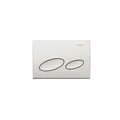 Geberit 115.228.11.1- Geberit actuator plate Kappa20 for dual flush: white alpine | FaucetExpress.ca