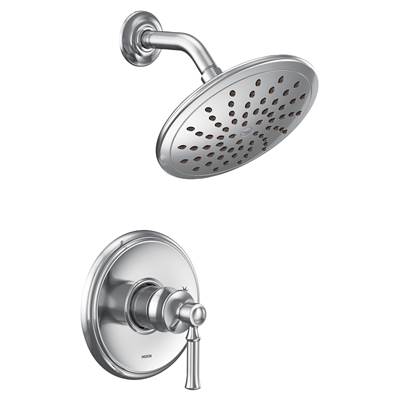 Moen UT2282EP- Dartmoor M-Core 2-Series Eco Performance 1-Handle Shower Trim Kit In Chrome (Valve Sold Separately) - FaucetExpress.ca