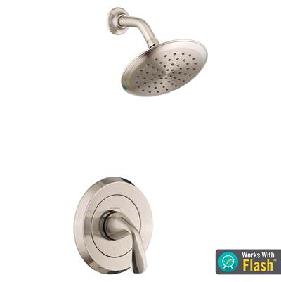 American Standard TU186507.295- Fluent 1.8 Gpm/6.8 L/Min Shower Trim Kit With Water-Saving Showerhead, Double Ceramic Pressure Balance Cartridge With Lever Handle