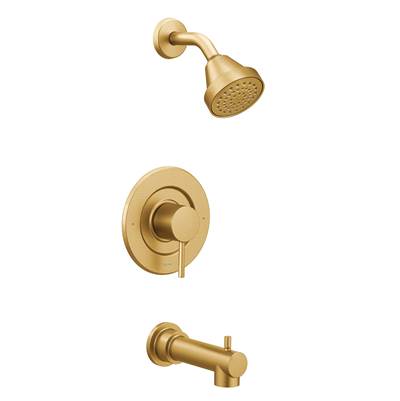Moen T2193BG- Align Single-Handle Posi-Temp Tub and Shower Faucet Trim Kit in Brushed Gold (Valve Not Included) - FaucetExpress.ca