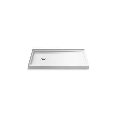 Kohler 8639-0- Rely® 48'' x 32'' Single-threshold shower base with left-hand drain | FaucetExpress.ca