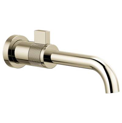 Brizo T65735LF-PN- Single Handle Wall Mount Lavatory Faucet | FaucetExpress.ca
