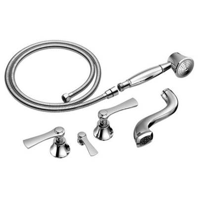 Brizo T70360-PC - Freestanding Tub Filler Trim W/ Hs 2L