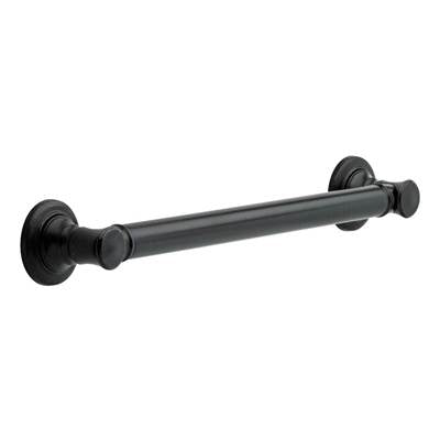 Delta 41618-RB- Traditional 18'' Decorative Grab Bar - Rb | FaucetExpress.ca