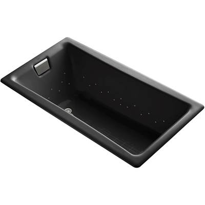 Kohler 852-GHBN-7- Tea-for-two 60-in Heated Bubblemassage Air Bath | FaucetExpress.ca