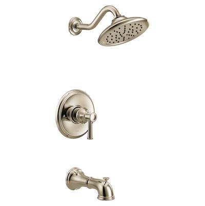 Moen UT3313NL- Belfield M-CORE 3-Series 1-Handle Tub and Shower Trim Kit in Polished Nickel (Valve Not Included)