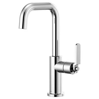 Brizo 61054LF-PC- Square Spout Bar, Industrial Handle | FaucetExpress.ca