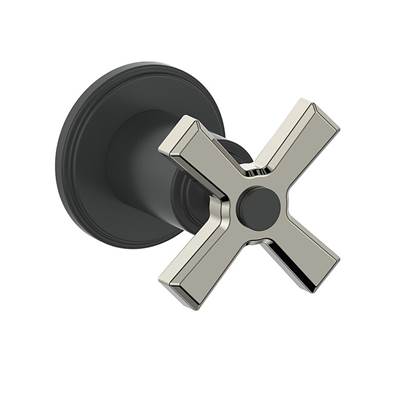 Vogt TM.Z4.01.PB- Zehn Trim for 3/4' Thermostatic Volume Control Valve Polished Nickel Matte Black