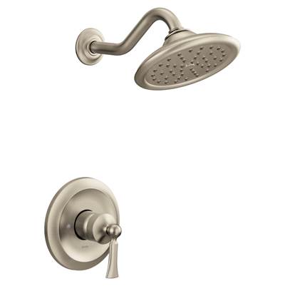Moen UT35502EPBN- Wynford M-CORE 3-Series 1-Handle Eco-Performance Shower Trim Kit in Brushed Nickel (Valve Not Included)