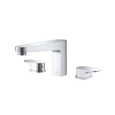 Isenberg 180.2410CP- 3 Hole Deck Mount Roman Tub Faucet | FaucetExpress.ca