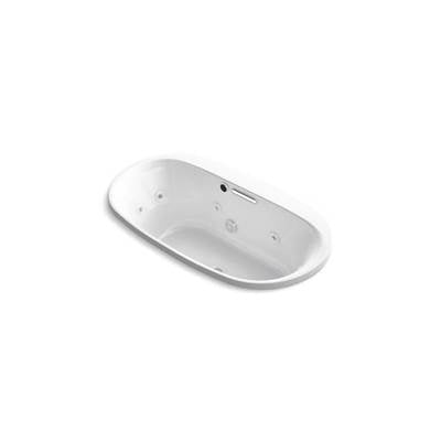 Kohler 5716-JH-0- Underscore® Oval 66'' x 36'' heated whirlpool bath with center drain | FaucetExpress.ca