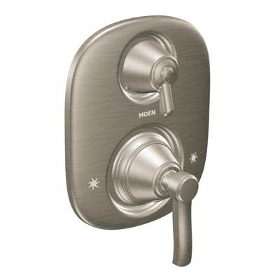 Moen TS4211BN- Rothbury 2-Handle Moentrol Transfer Valve Trim Kit in Brushed Nickel (Valve Not Included)