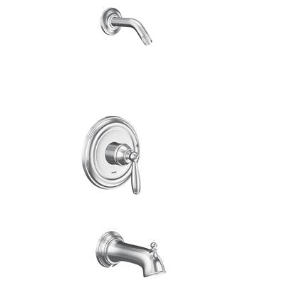 Moen UT2153NH- Brantford M-Core 2-Series 1-Handle Tub And Shower Trim Kit In Chrome (Valve Sold Separately)